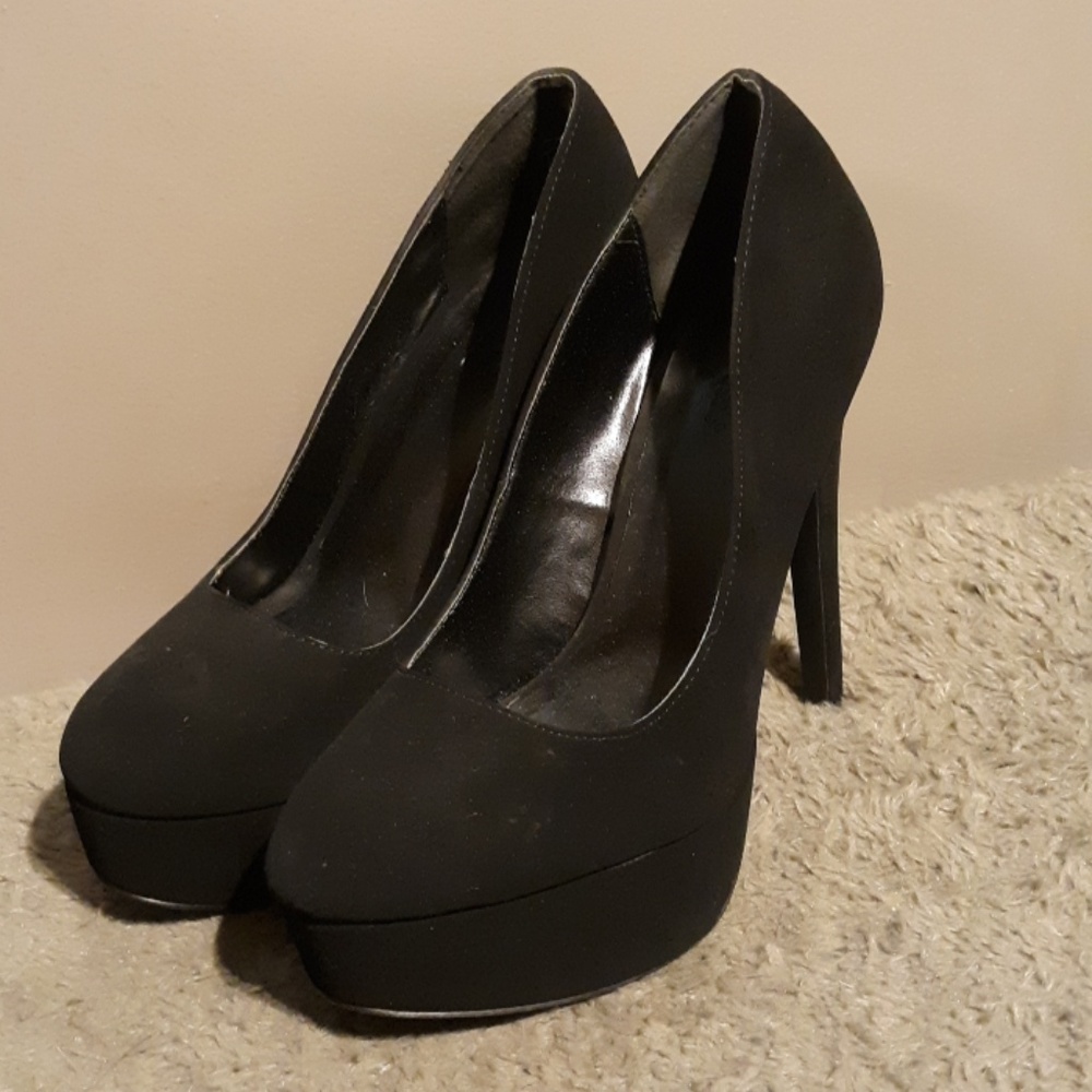 Black heels